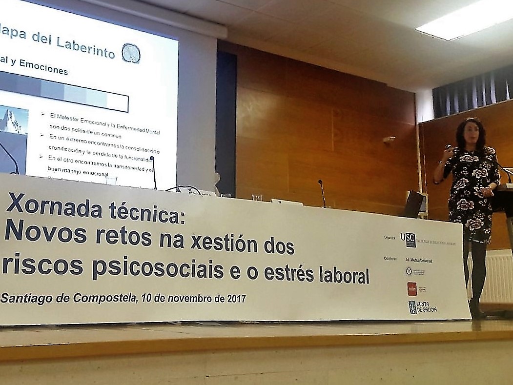 Aranzazu Garcia da Silva, psicóloga del área asistencial de Mutua Universal Aranzazu Garcia da Silva, psicóloga del área asistencial de Mutua Universal