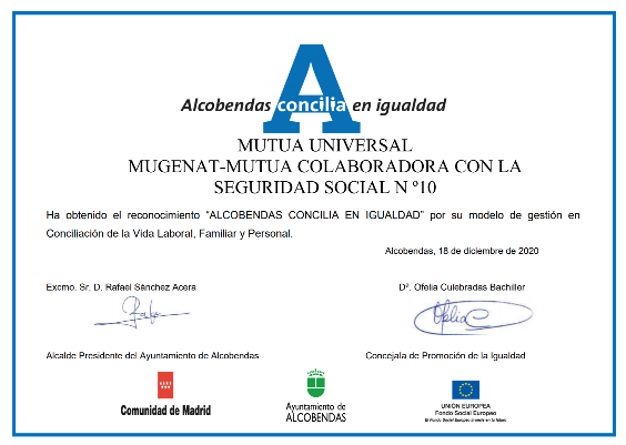 Alcobendas reconcilia Alcobendas reconcilia