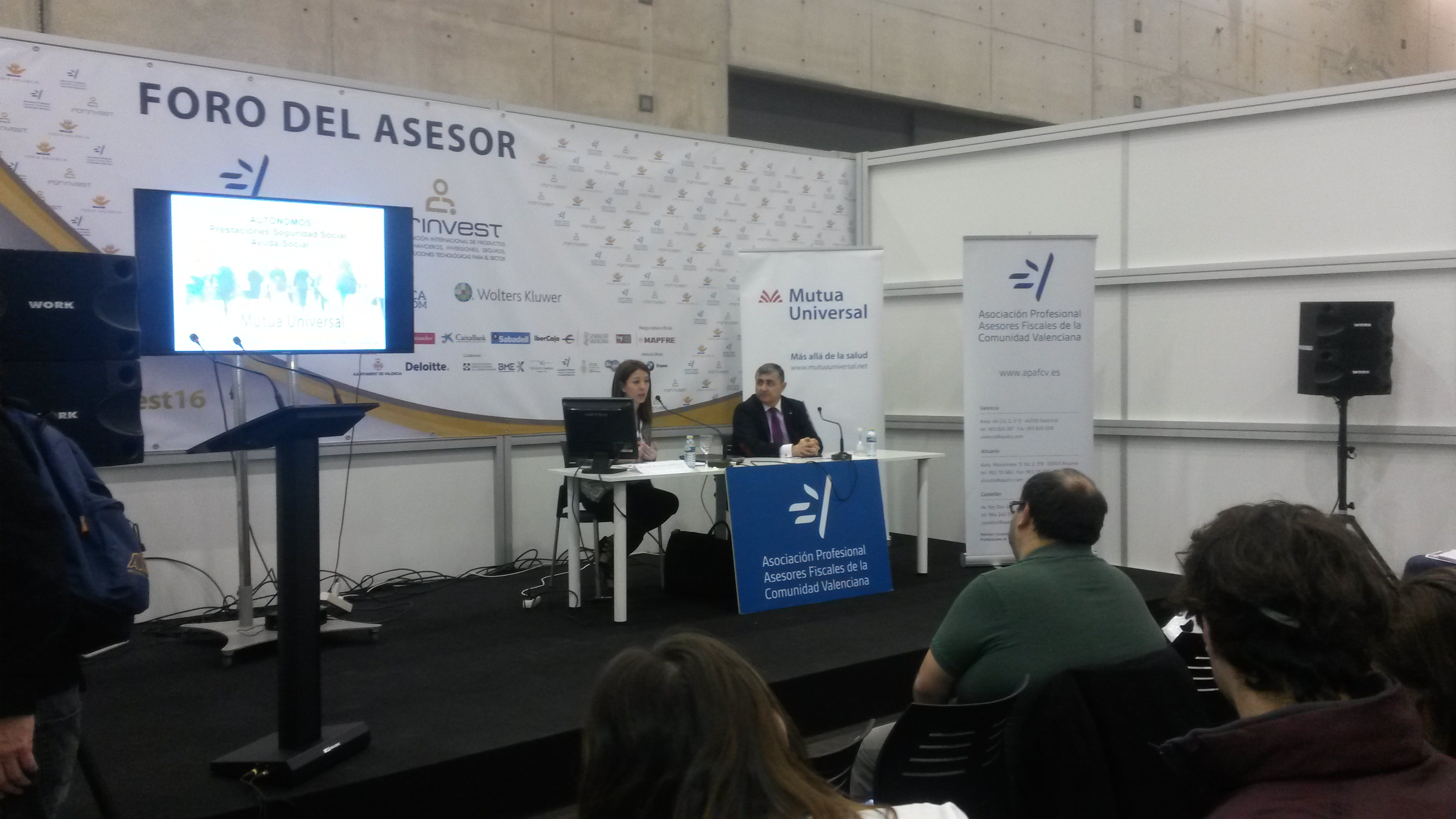 Mutua Universal en FORINVEST 2016 Valencia