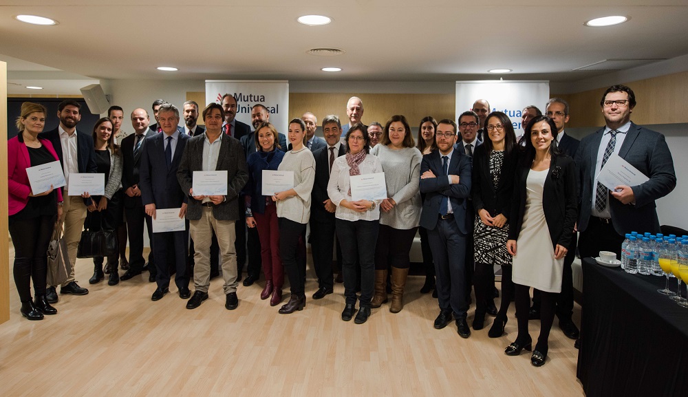 Entrega ‘Bonus Prevención’ a empresas de la comunidad Madrid asociadas a Mutua Universal