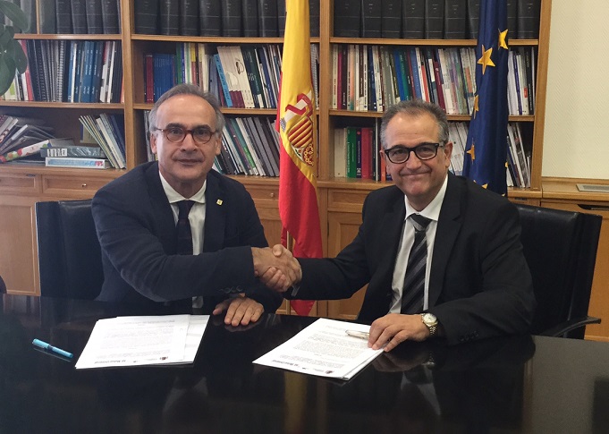 Mutua Universal i l'Institut de Salut Carles III signen un acord per a la promoció de la investigació i la formació en matèria de medicina del treball