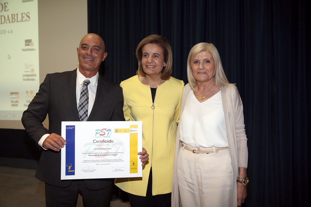 La empresa GKN asociada a Mutua Universal premiada por su modelo de promoción de la salud en el trabajo La empresa GKN asociada a Mutua Universal premiada por su modelo de promoción de la salud en el trabajo