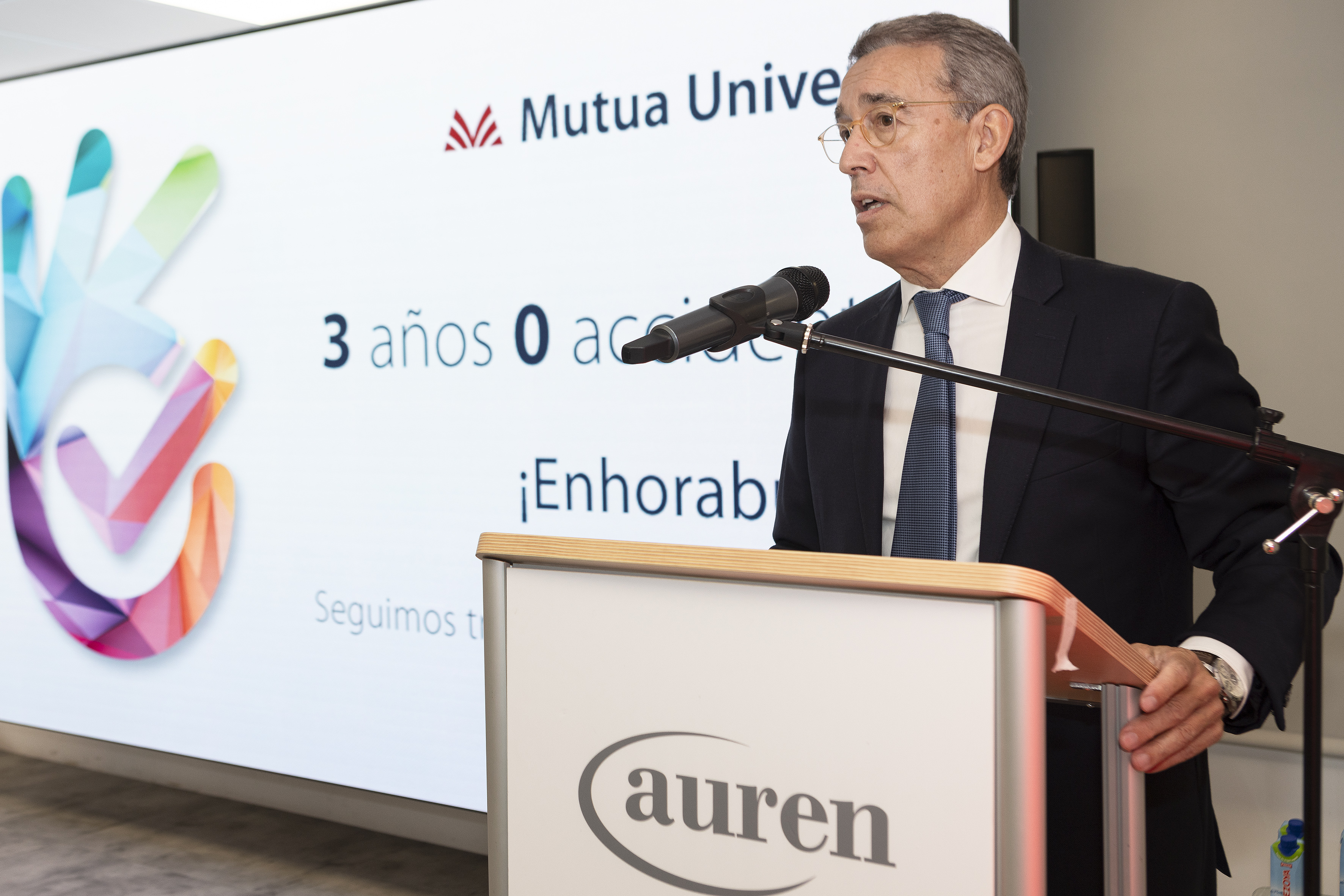 Antolin Sanz, zuzendari lurraldekoia Madrilen Universal Mutuaren