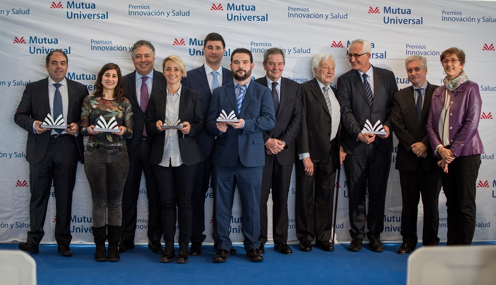 Empresas galardonadas en la II Edición de los Premios Innovación y Salud de Mutua Universal