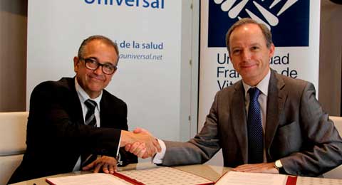 Mutua Universal y la Universidad Francisco de Vitoria firman un convenio de colaboración