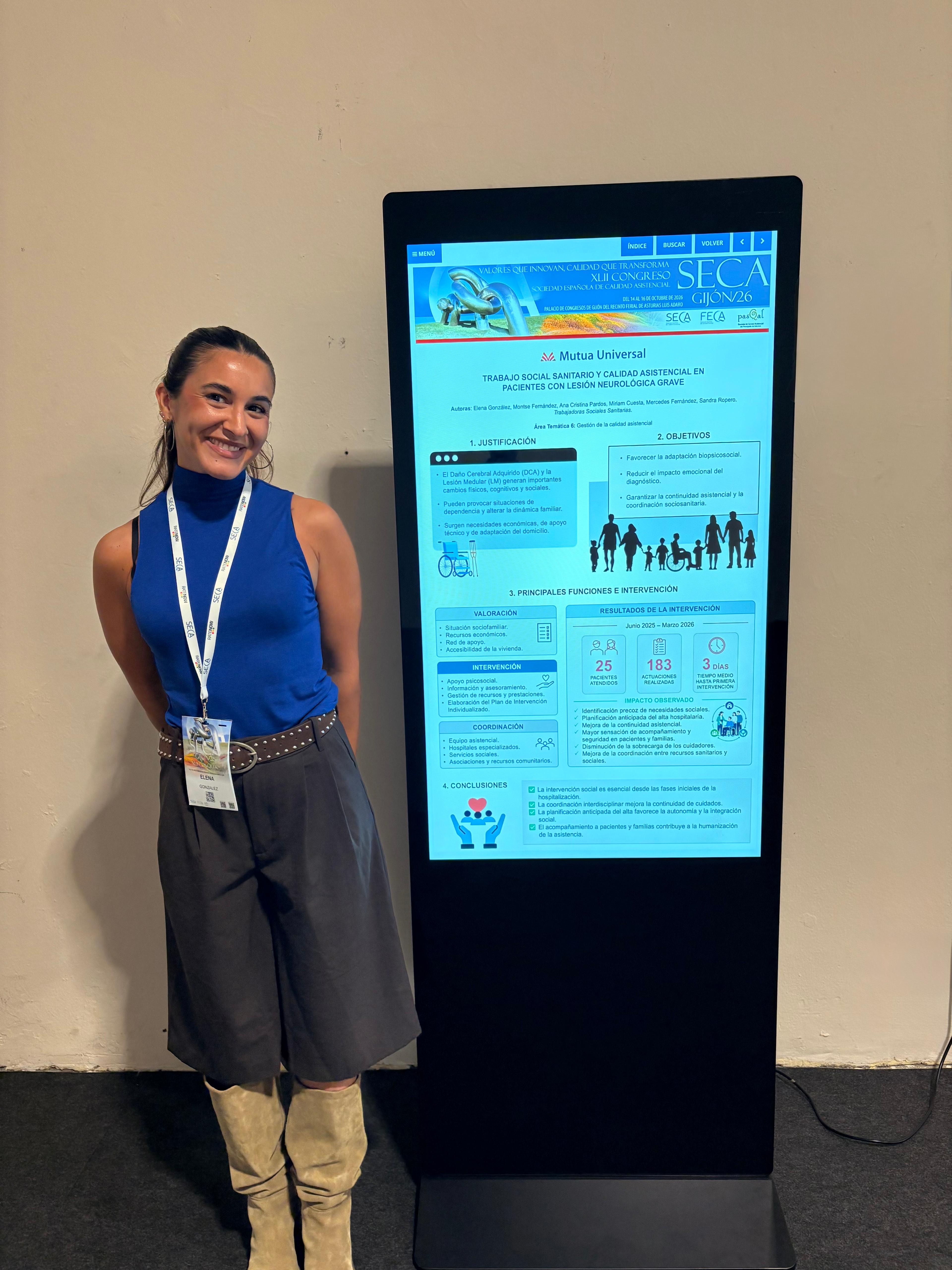 Mutua Universal in the XLII Congress of the Spanish Society of Assitance Quality