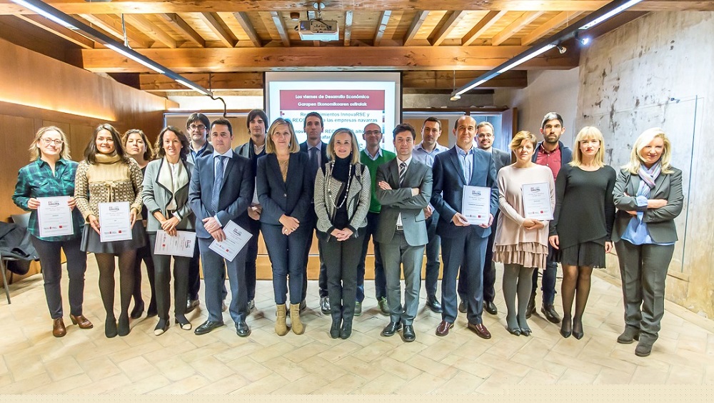 Dez empresas reciben o recoñecemento do Selo Reconcilia en Pamplona Dez empresas reciben o recoñecemento do Selo Reconcilia en Pamplona