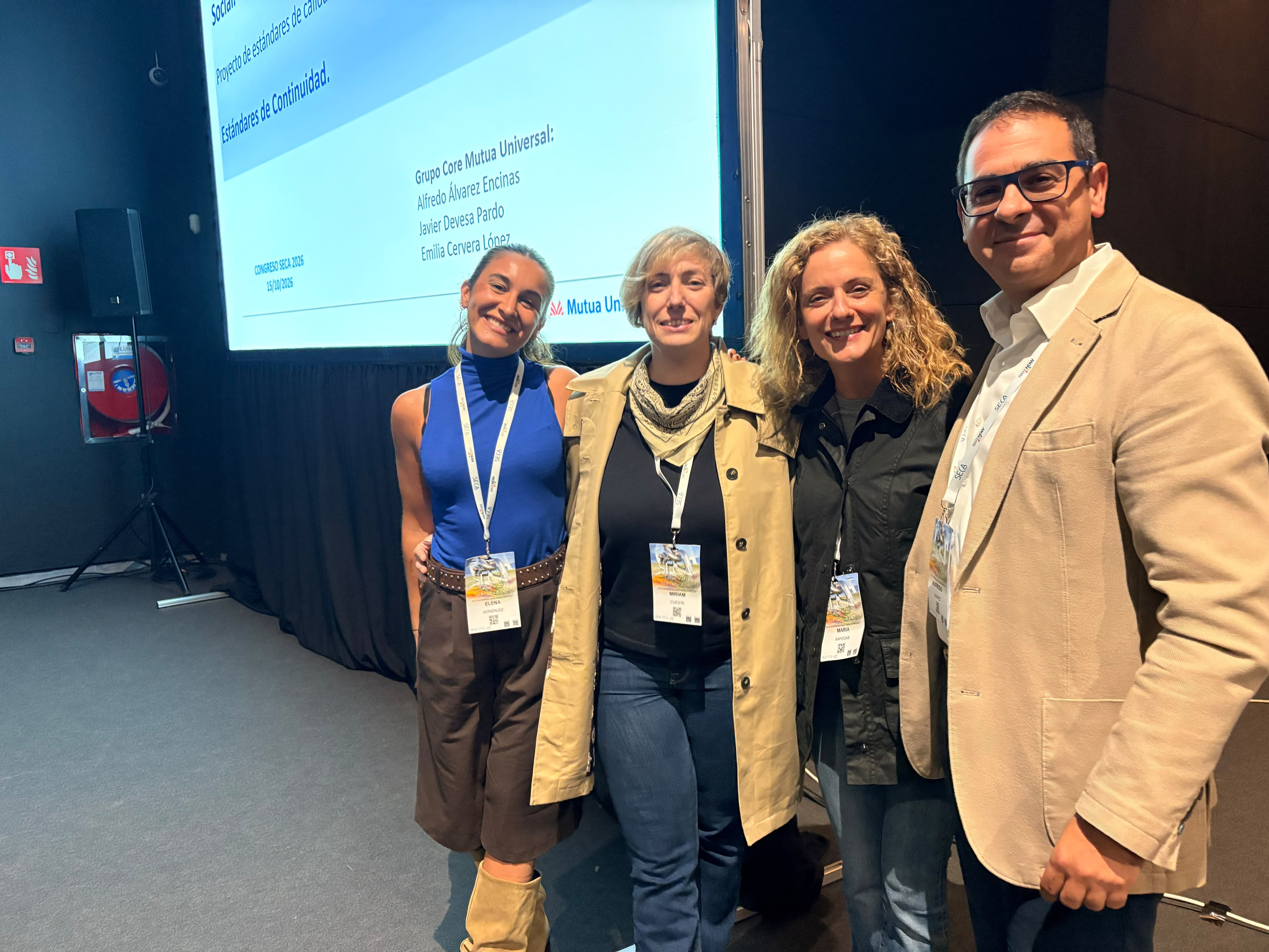 Mutua Universal in the XLII Congress of the Spanish Society of Assitance Quality