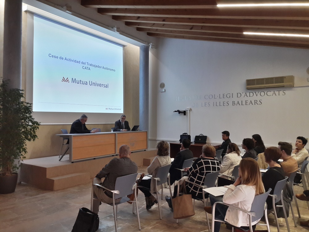 Jornada a Manacor sobre prestacions per a treballadors autònoms Jornada a Manacor sobre prestacions per a treballadors autònoms