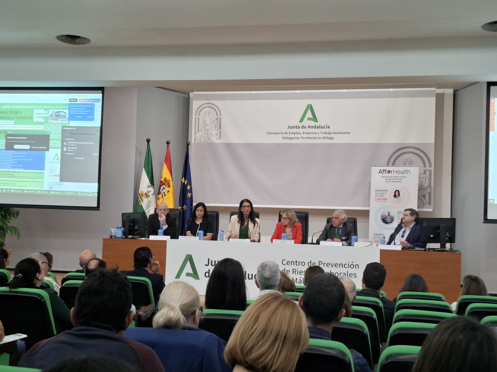 Mercedes Mellina, directora de Representación de Mutua Universal en Málaga