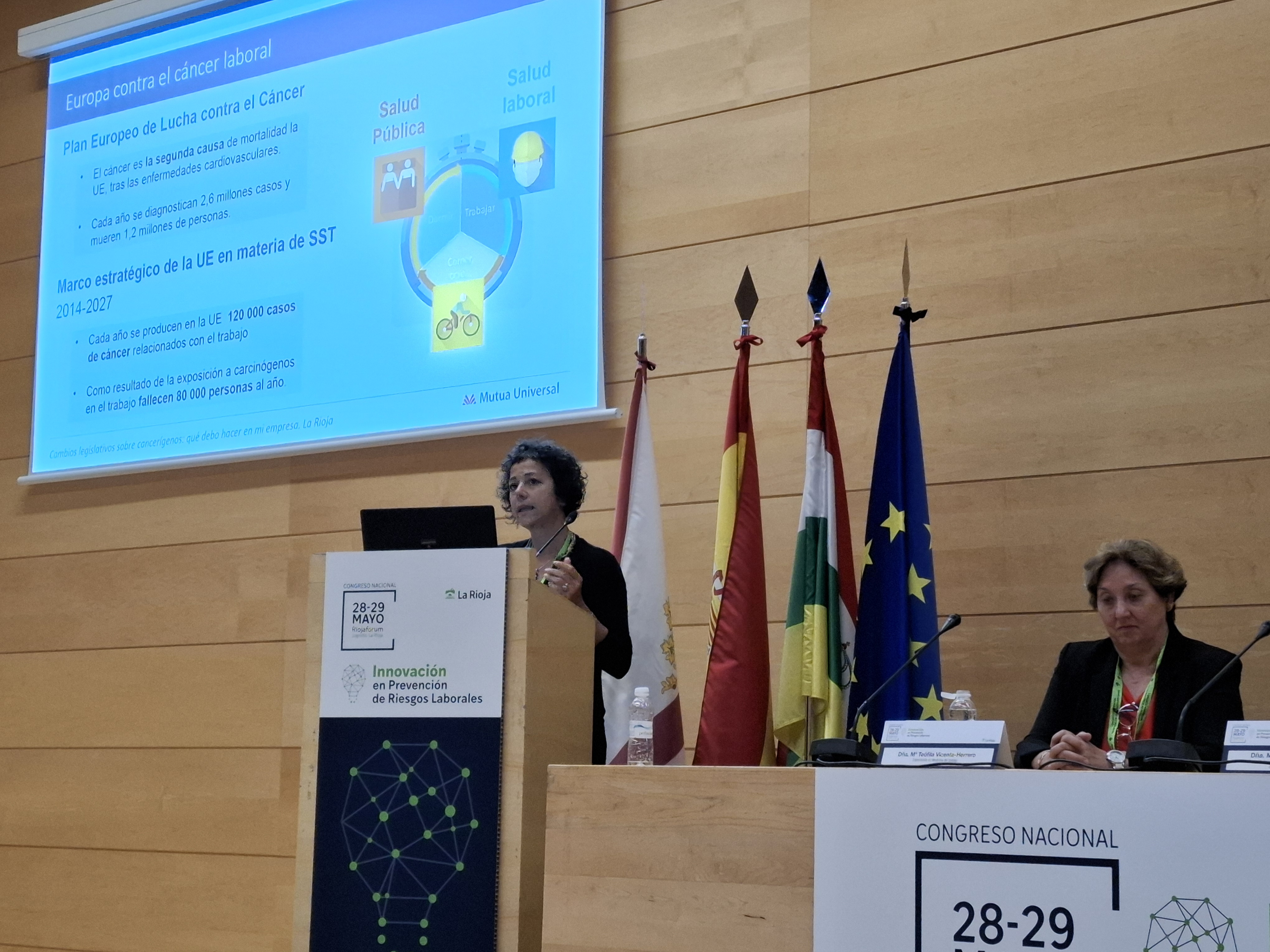 Montserrat Vega, tècnica de prevenció i especialista en higiene industrial del departament de R+D de Mutua Universal Montserrat Vega, tècnica de prevenció i especialista en higiene industrial del departament de R+D de Mutua Universal