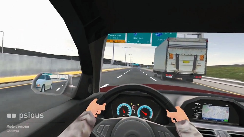 Escenario de realidad virtual de la empresa Psious Escenario de realidad virtual de la empresa Psious