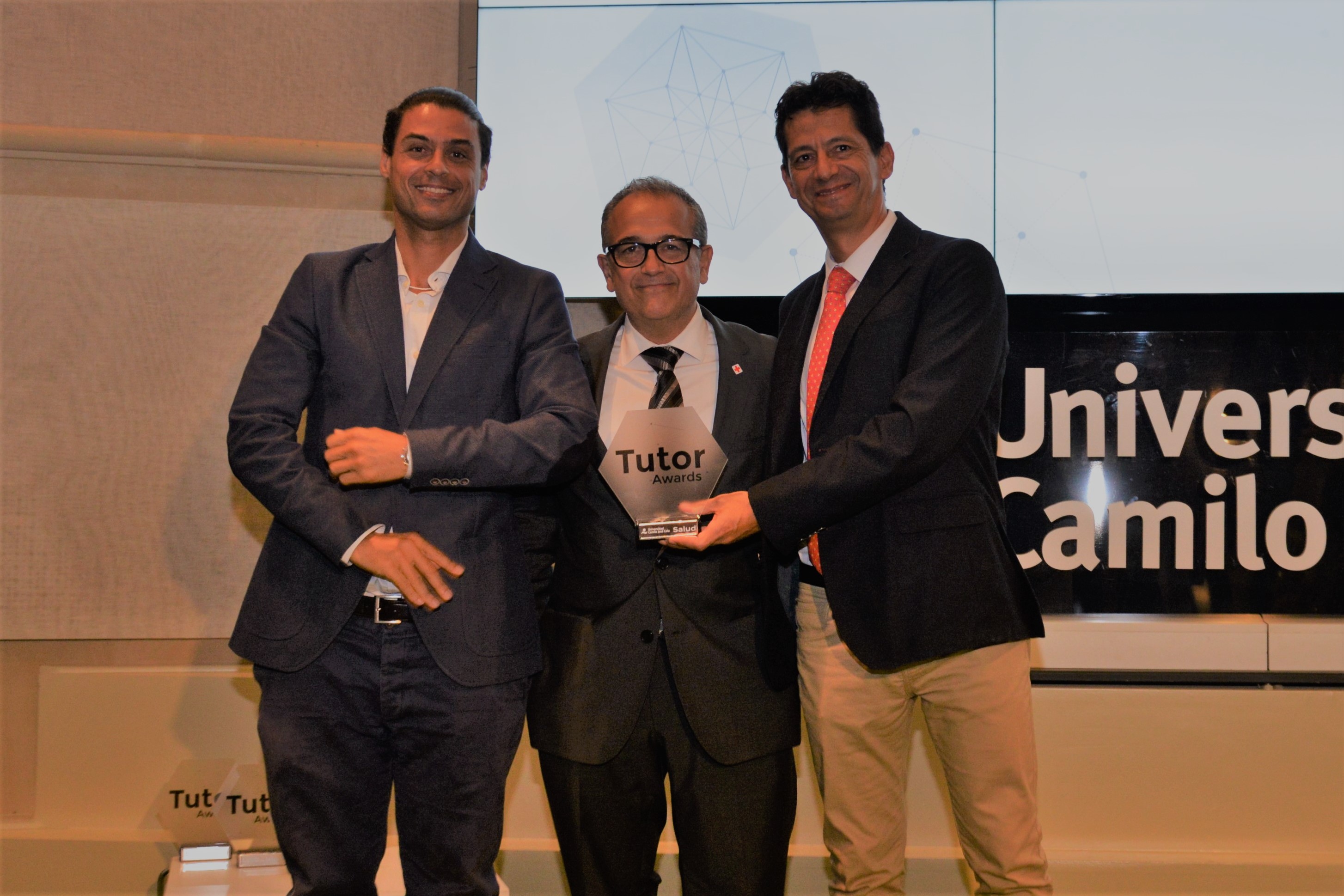 Mutua Universal, premiada per la seva tasca formadora en fisioteràpia en els premis Tutor Awards de la UCJC