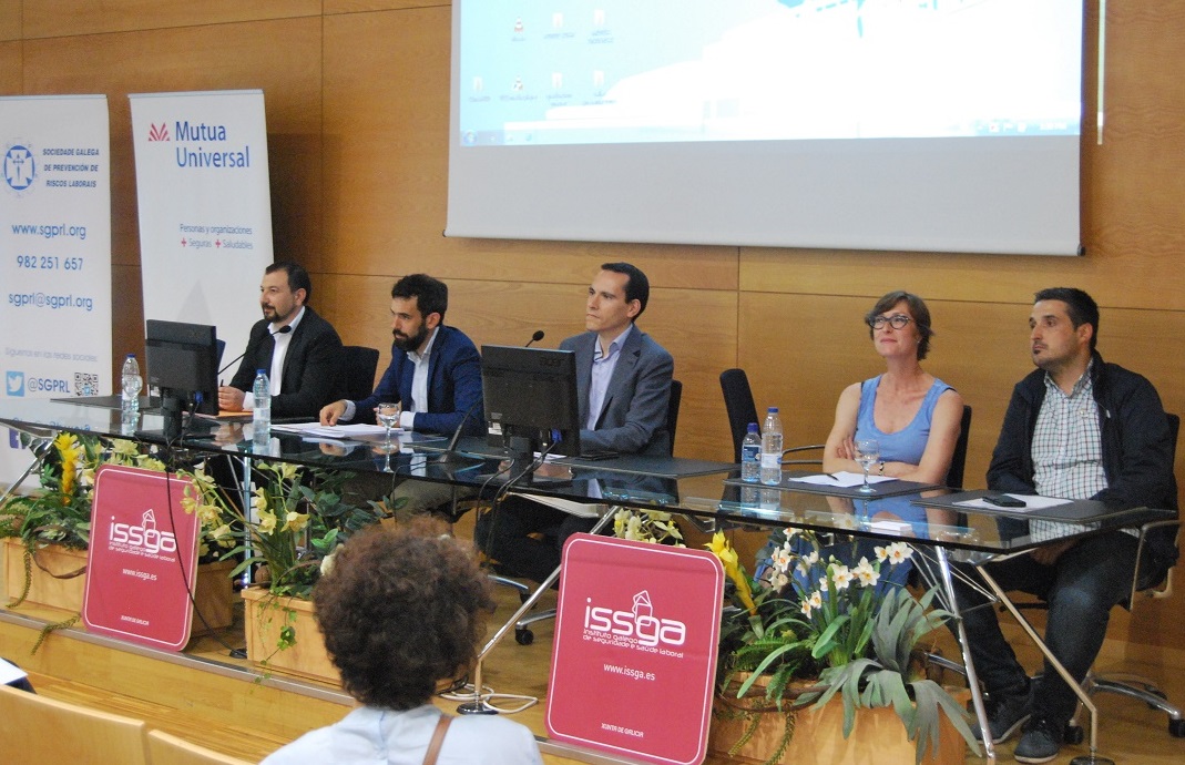 Jornada sobre la seguridad en los equipos de trabajo en Santiago de Compostela Jornada sobre la seguridad en los equipos de trabajo en Santiago de Compostela