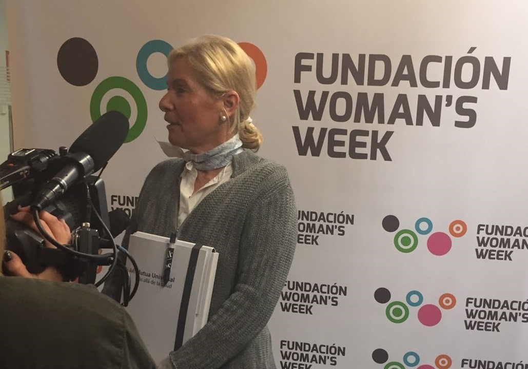 Susanta Mato, directora de RSC y RRII de Mutua Universal, participa en la Madrid Woman's Week 2017 Susanta Mato, directora de RSC y RRII de Mutua Universal, participa en la Madrid Woman's Week 2017