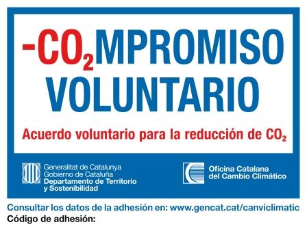 Etiqueta reducció emissió de gasos Etiqueta reducció emissió de gasos
