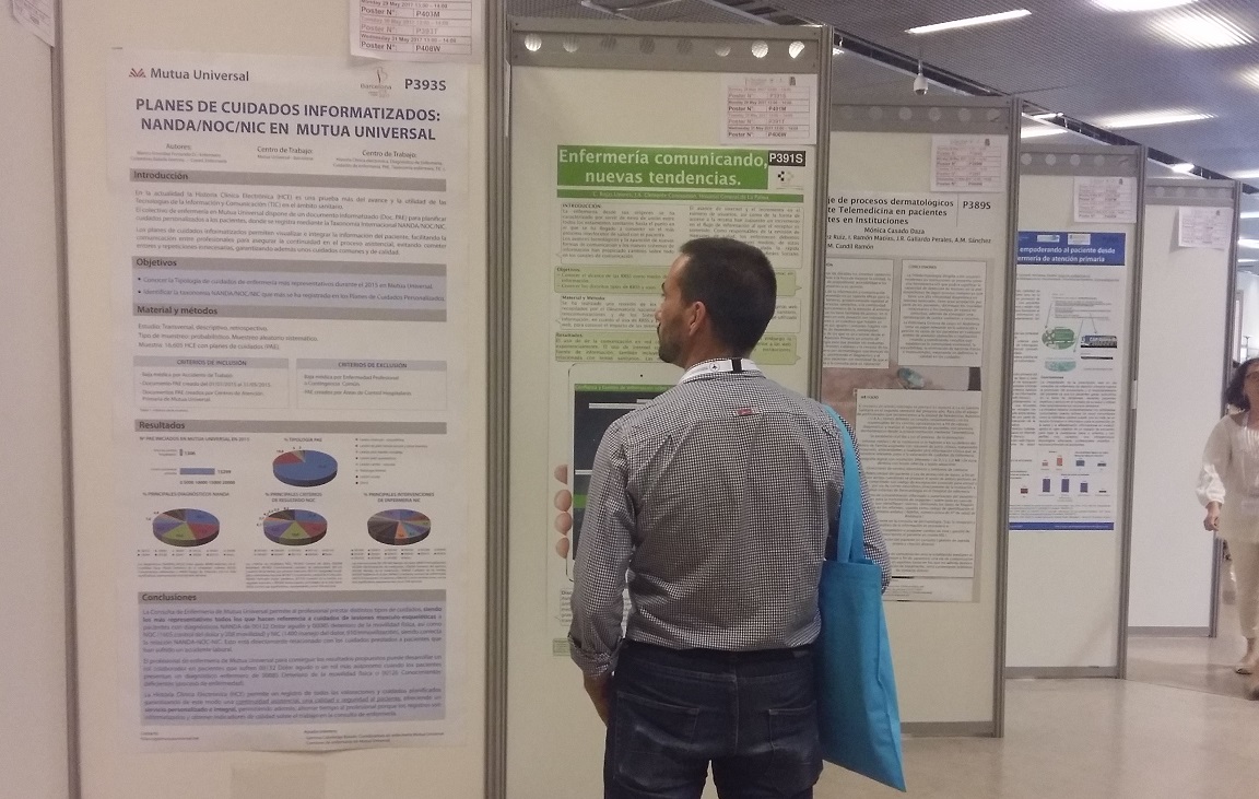 Mutua Universal participa en el Congreso Internacional de Enfermería presentando su novedoso sistema de planes de cuidados informatizados Mutua Universal participa en el Congreso Internacional de Enfermería presentando su novedoso sistema de planes de cuidados informatizados