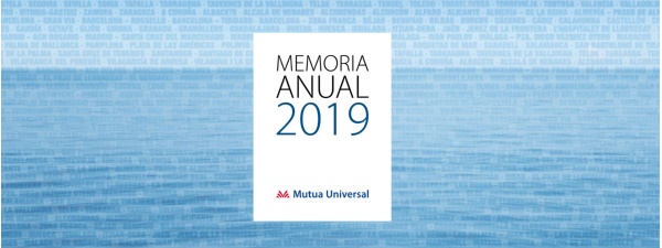 Memòria Anual 2019 de Mutua Universal