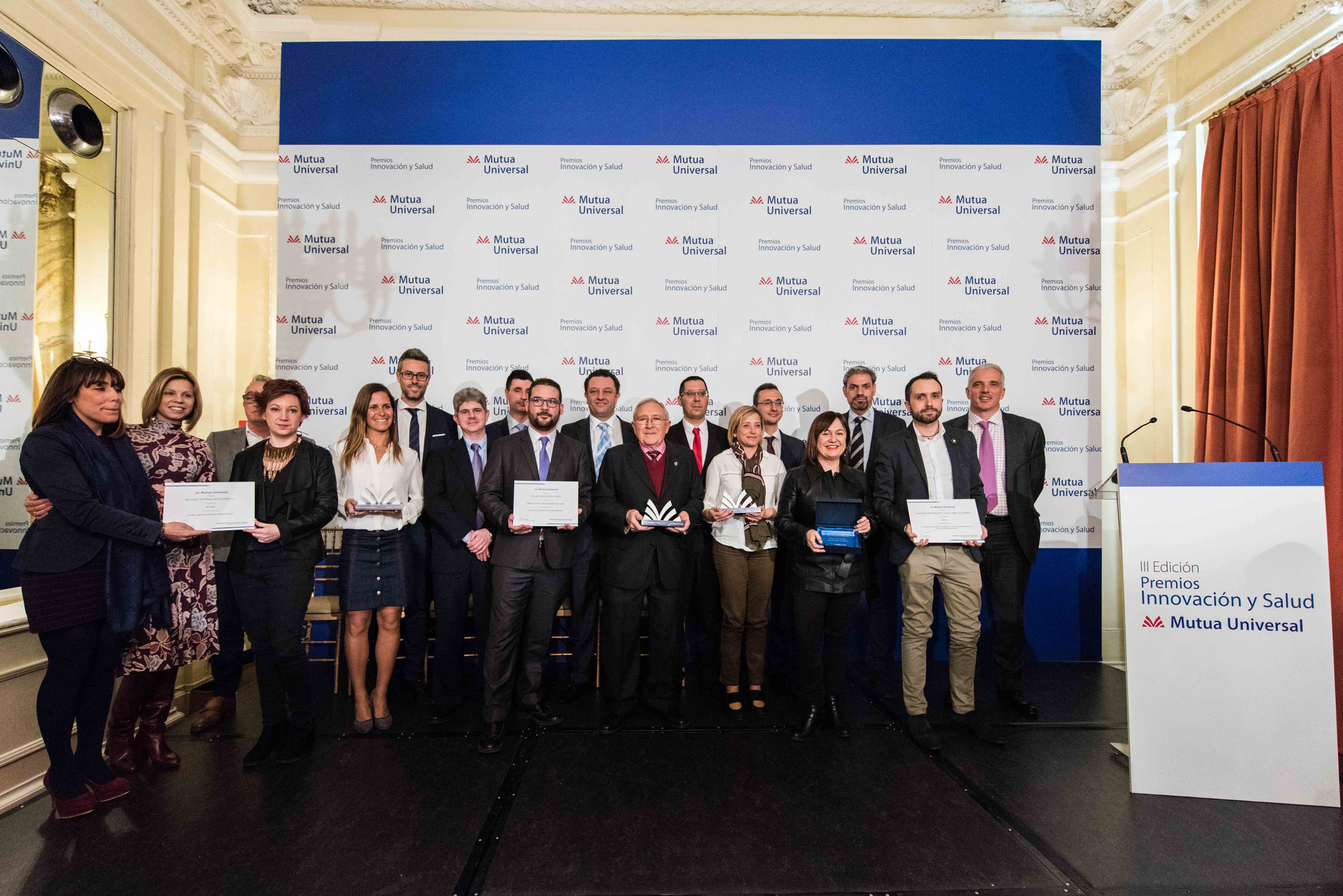 Mútua Universal reconeix a les empreses compromeses amb el desenvolupament i promoció d'entorns de treball més assegurances i saludables Mútua Universal reconeix a les empreses compromeses amb el desenvolupament i promoció d'entorns de treball més assegurances i saludables