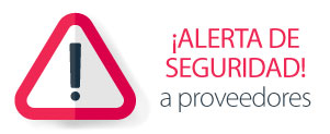 Aviso a los proveedores