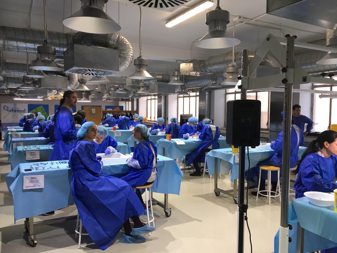 I Curso de disección anatómica y osteosíntesis de mano y muñeca y el II Curso de artroscopia de mano I Curso de disección anatómica y osteosíntesis de mano y muñeca y el II Curso de artroscopia de mano