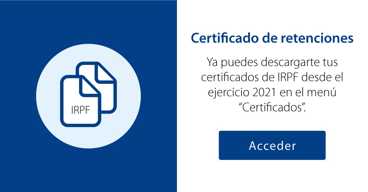 Certificado de retención