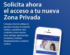 Download you all the information on the Private Area Patient